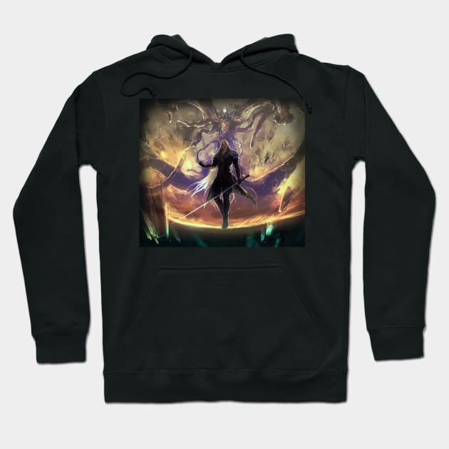 Revenge of Angel Hoodie by SkyfrNight